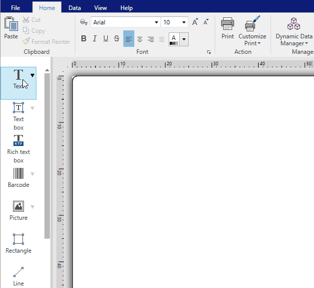Nicelabel Designer an easy way to get a perfect print every time.