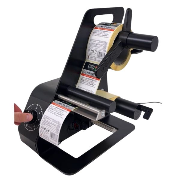 Labelmate LD-115-RS etiketdispenser til manuel etikettering.