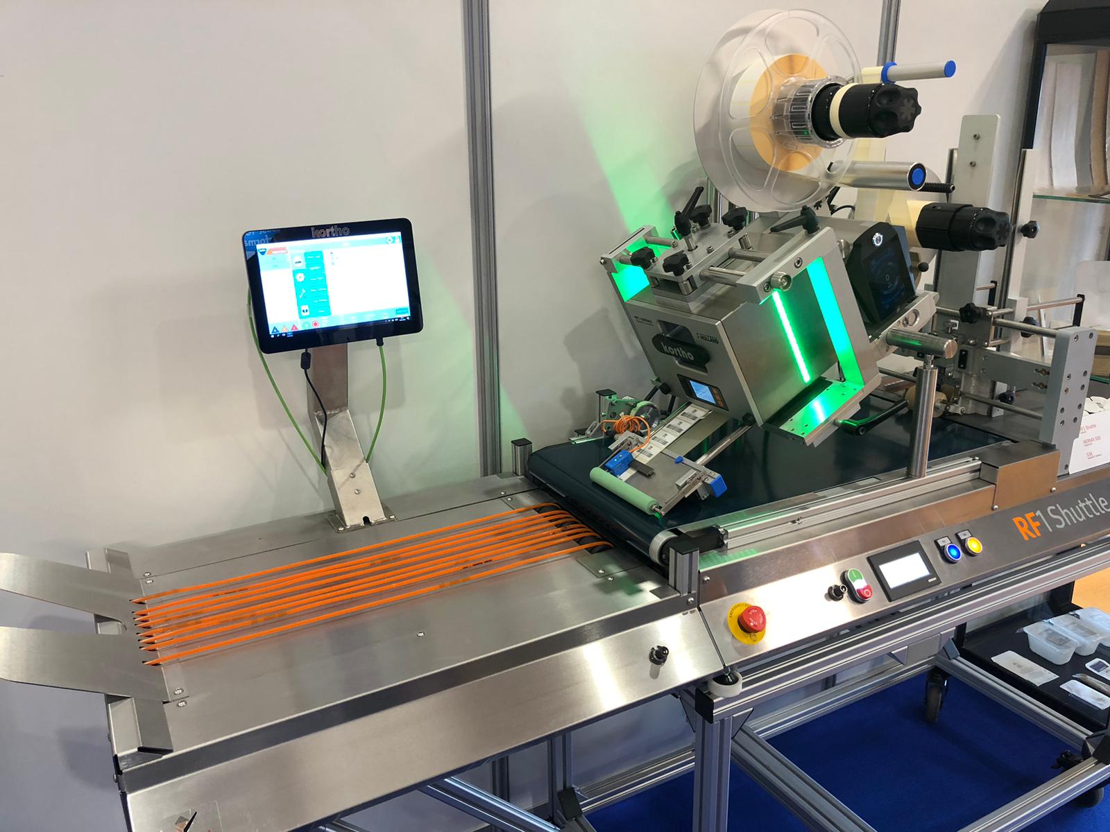 Label Dispenser med Kortho TTO Printer